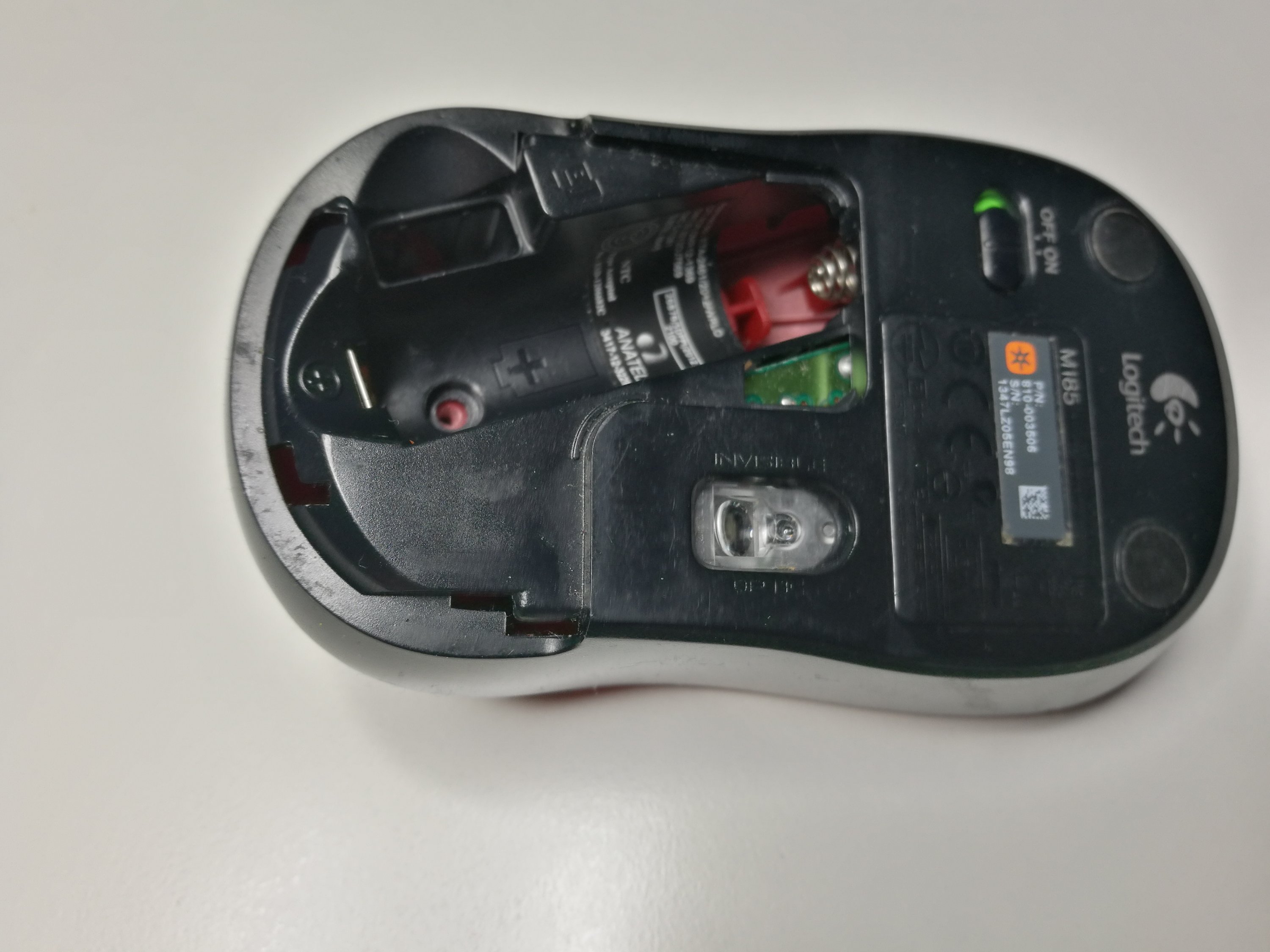 Logitech M185 Wireless Mouse - iFixit
